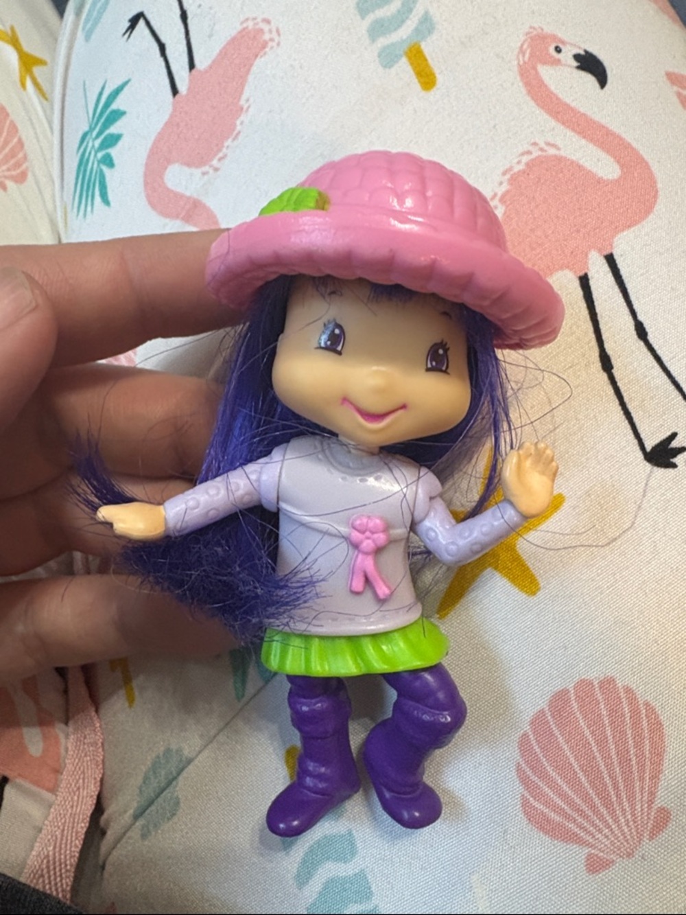Strawberry Shortcake - Tea Blossom Mini Figure - McDonalds 2007 #2
